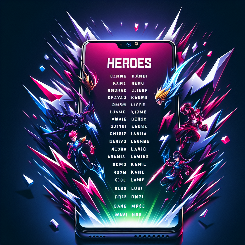 Nama Mobile Legend Keren untuk Para Pahlawan Sejati
