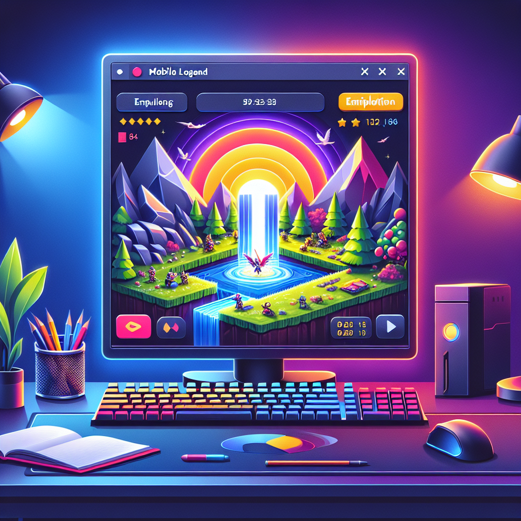 cara bermain mobile legend di pc dengan emulator yang tepat