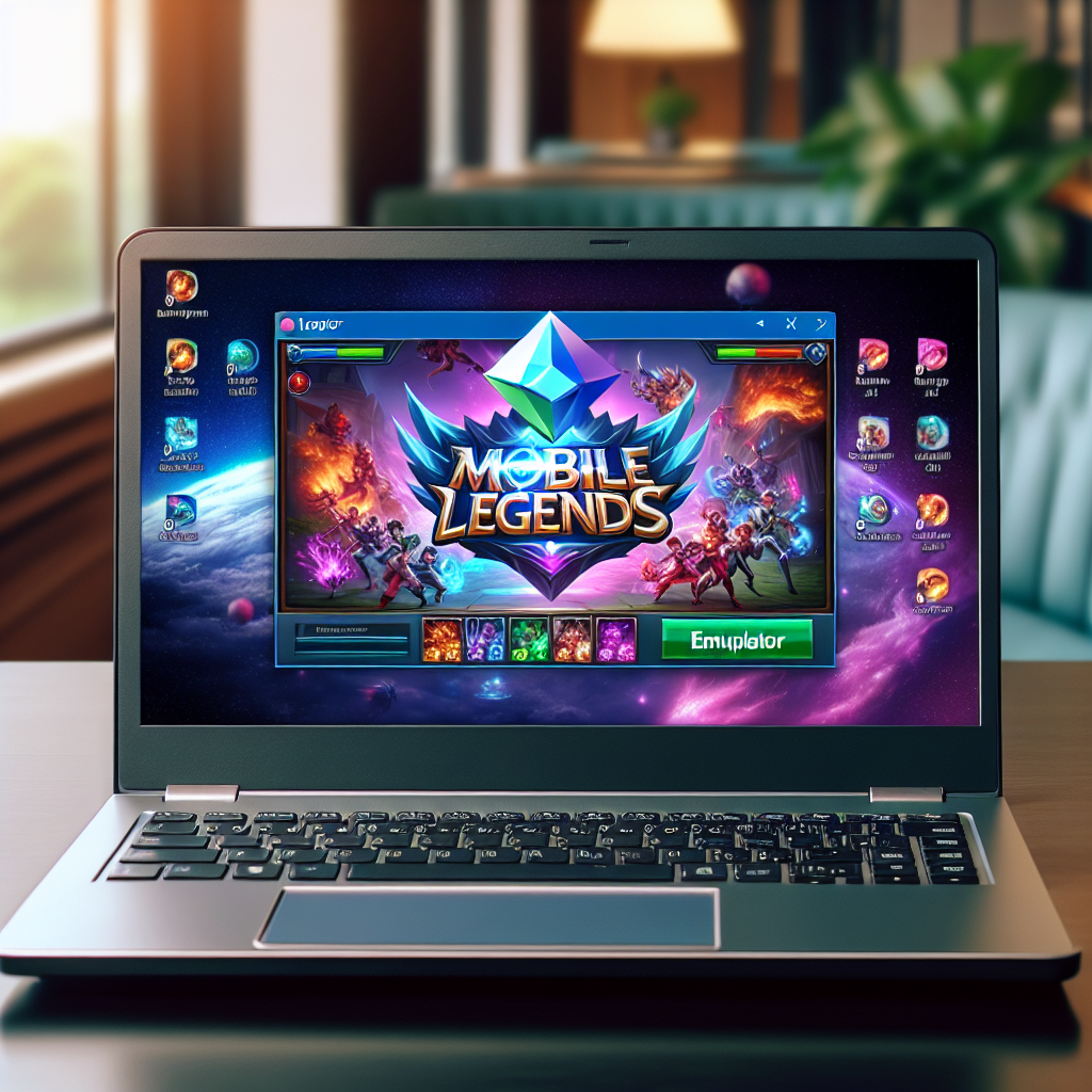 cara main mobile legend di laptop dengan emulator yang tepat